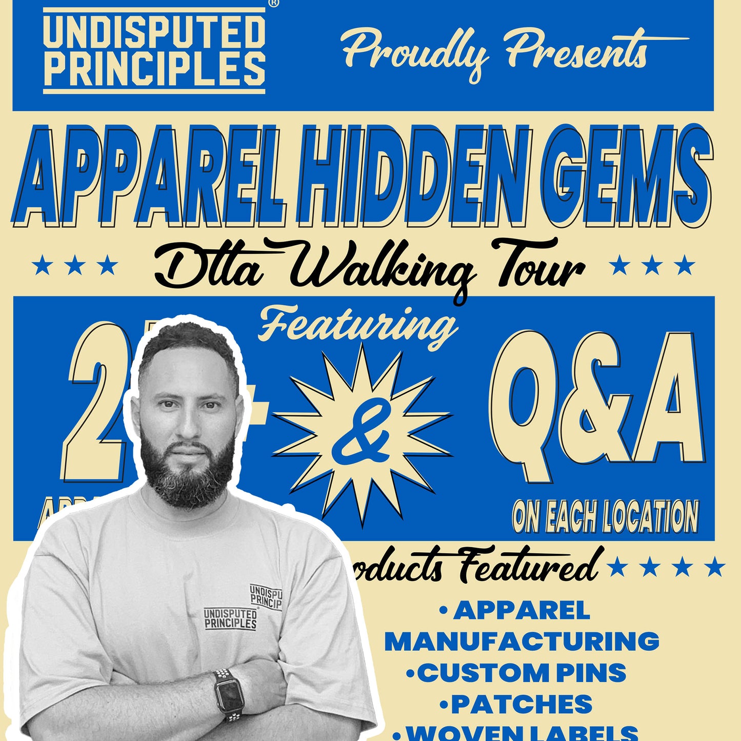 apparel manufacturing walking tour in downtown los angeles