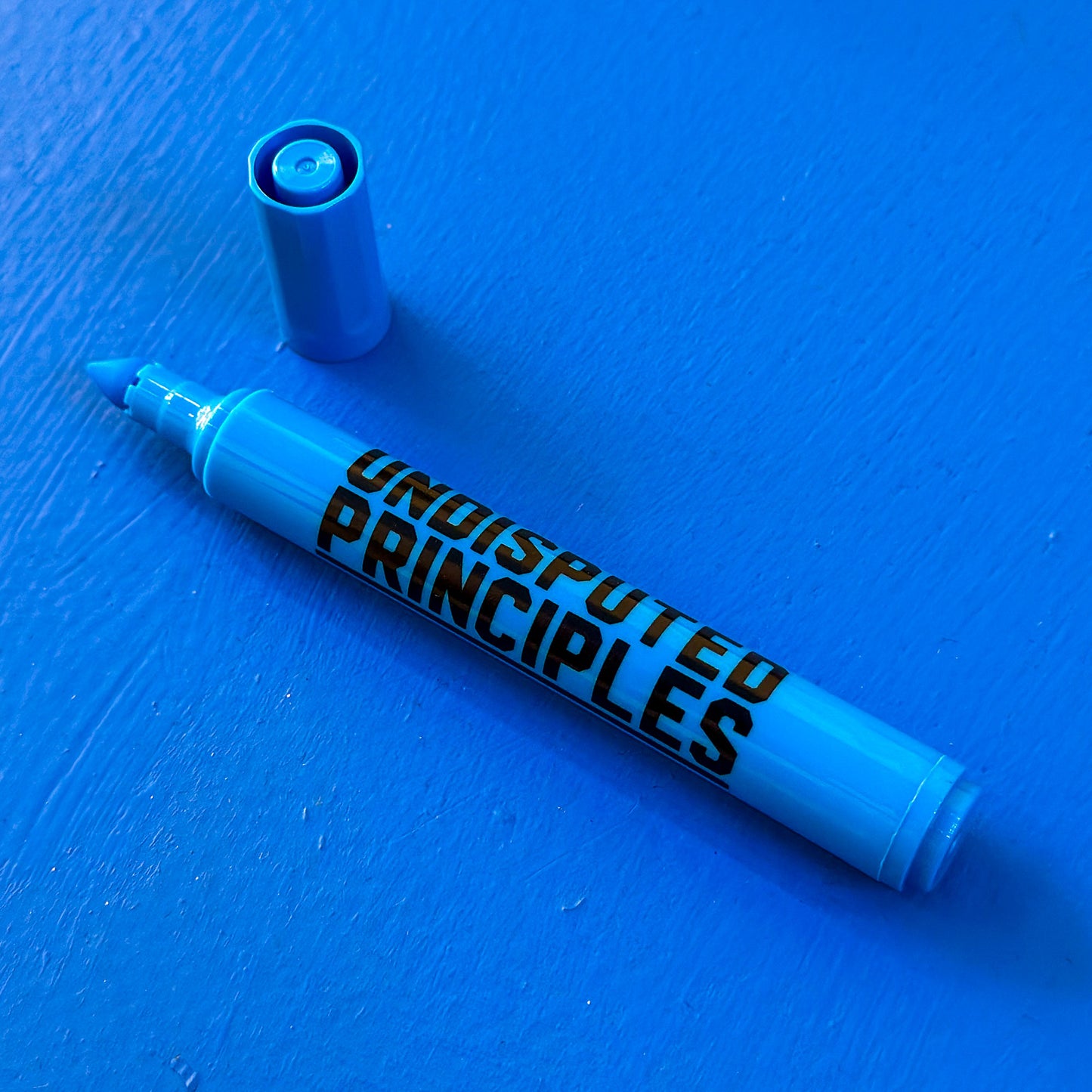 Blue Highlighter Marker
