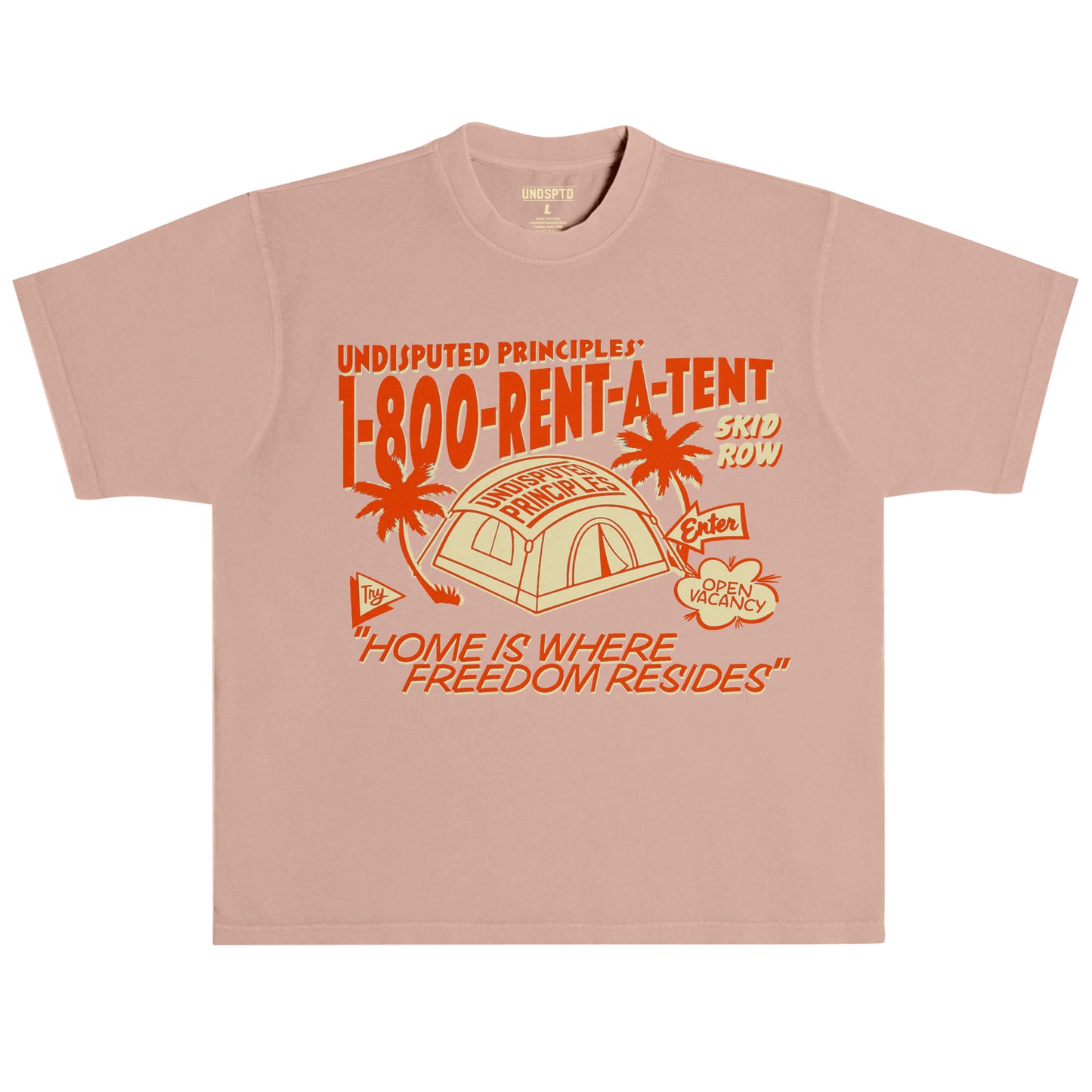 Rent a Tent Short-Sleeve Oversize T-Shirt