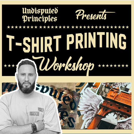 custom t-shirt printing class in los angeles using DTF printing