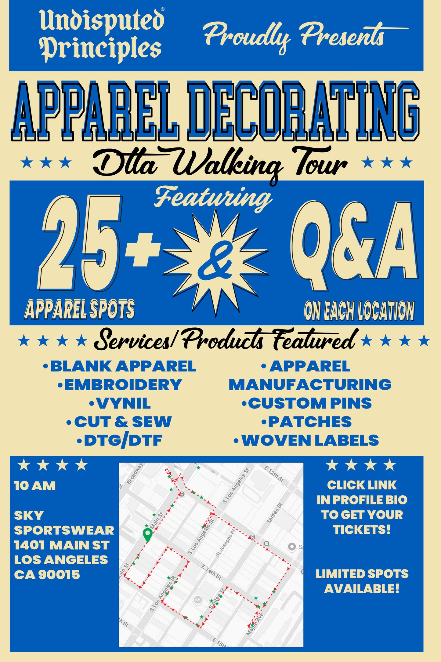 Apparel Decorating Walking Tour: Meet My Top Spots in LA to Find Streetwear Blanks, Prints Shops, Sew Houses & More