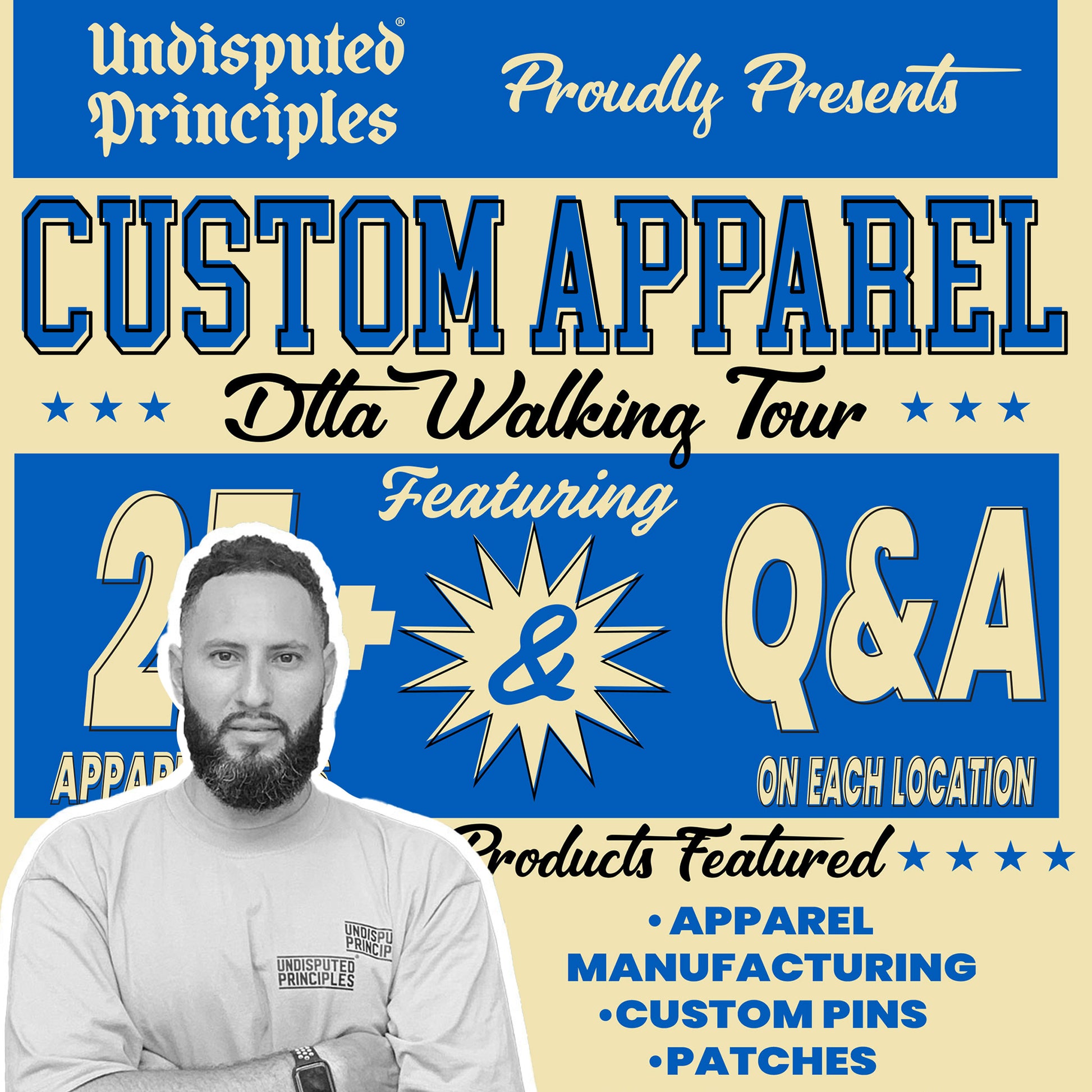 custom apparel manufacturing walking tour downtown los angeles 
