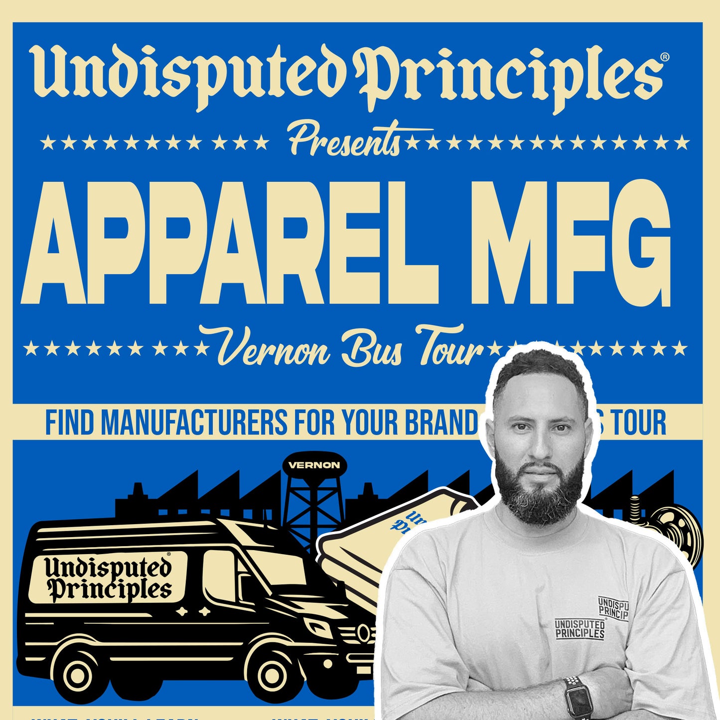 Vernon Apparel Manufacturing Bus Tour