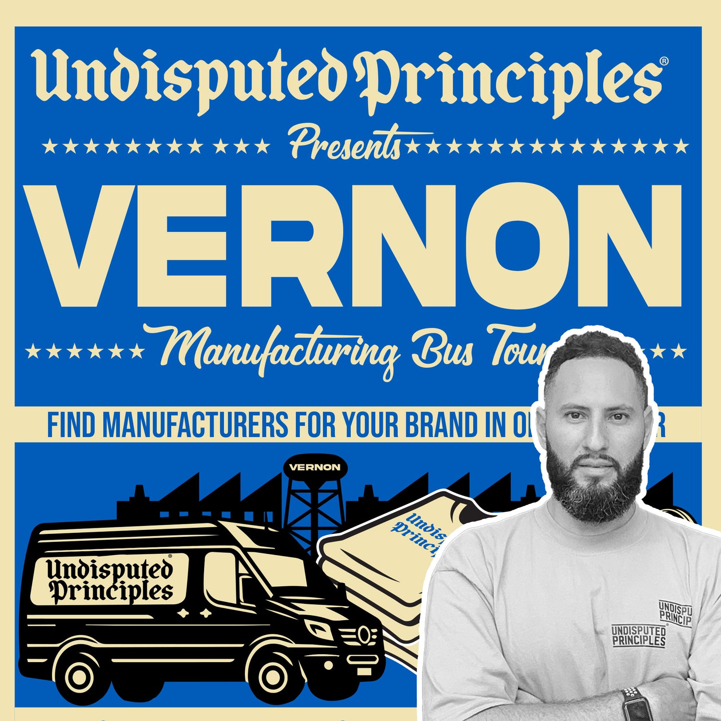 Vernon Apparel Manufacturing Bus Tour