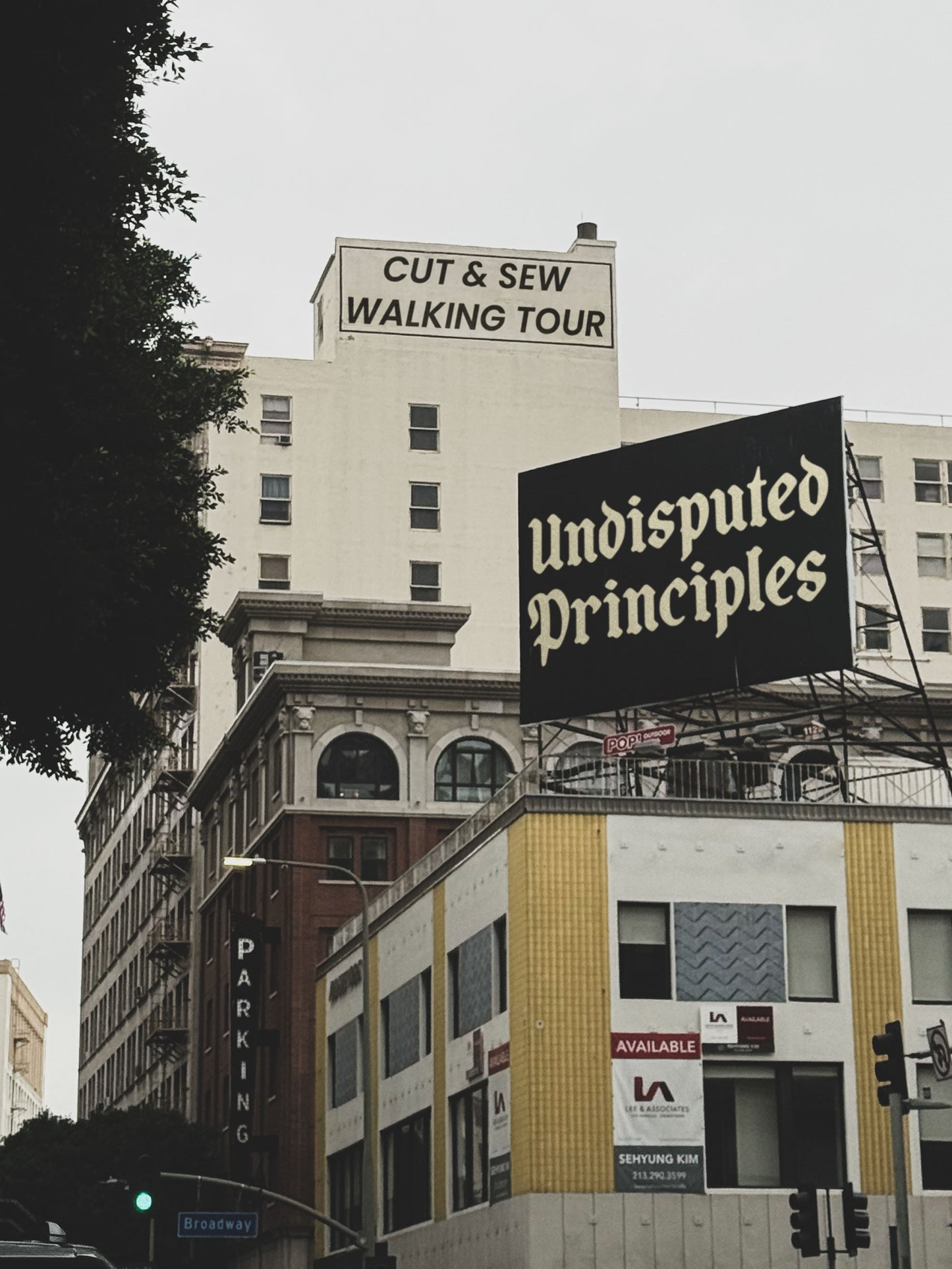 cut and sew walking tour los angeles clothing manufacturing