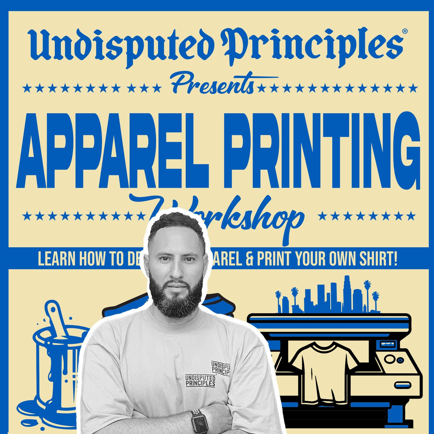 Apparel Decorating Workshop: Print Your Own Clothing Brand in Just One Day