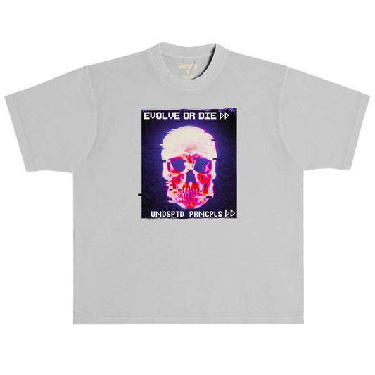 evolve or die short sleeve graphic t-shirt by undisputed principles