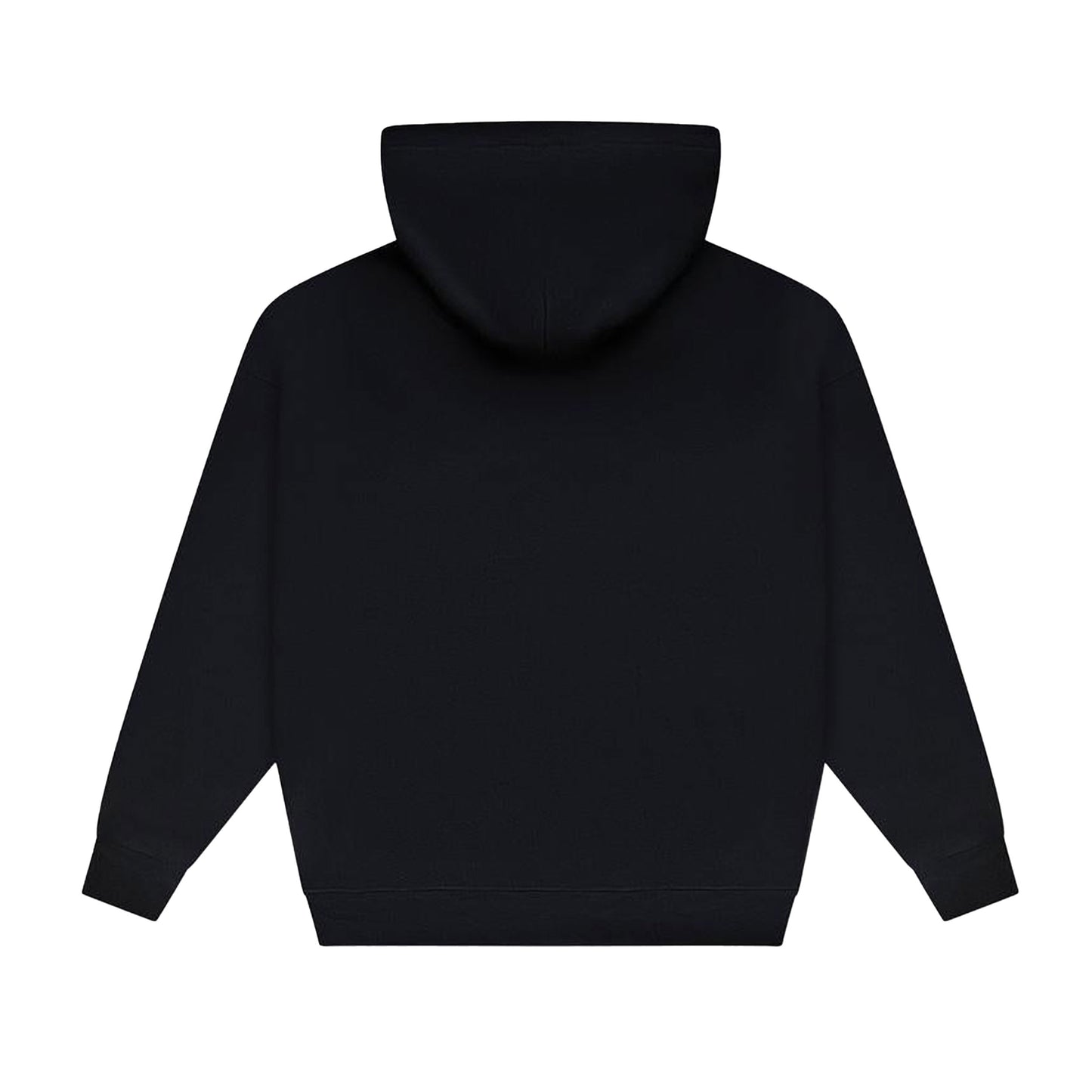 jumbo logo oversize heavyweight full double zip up in black 