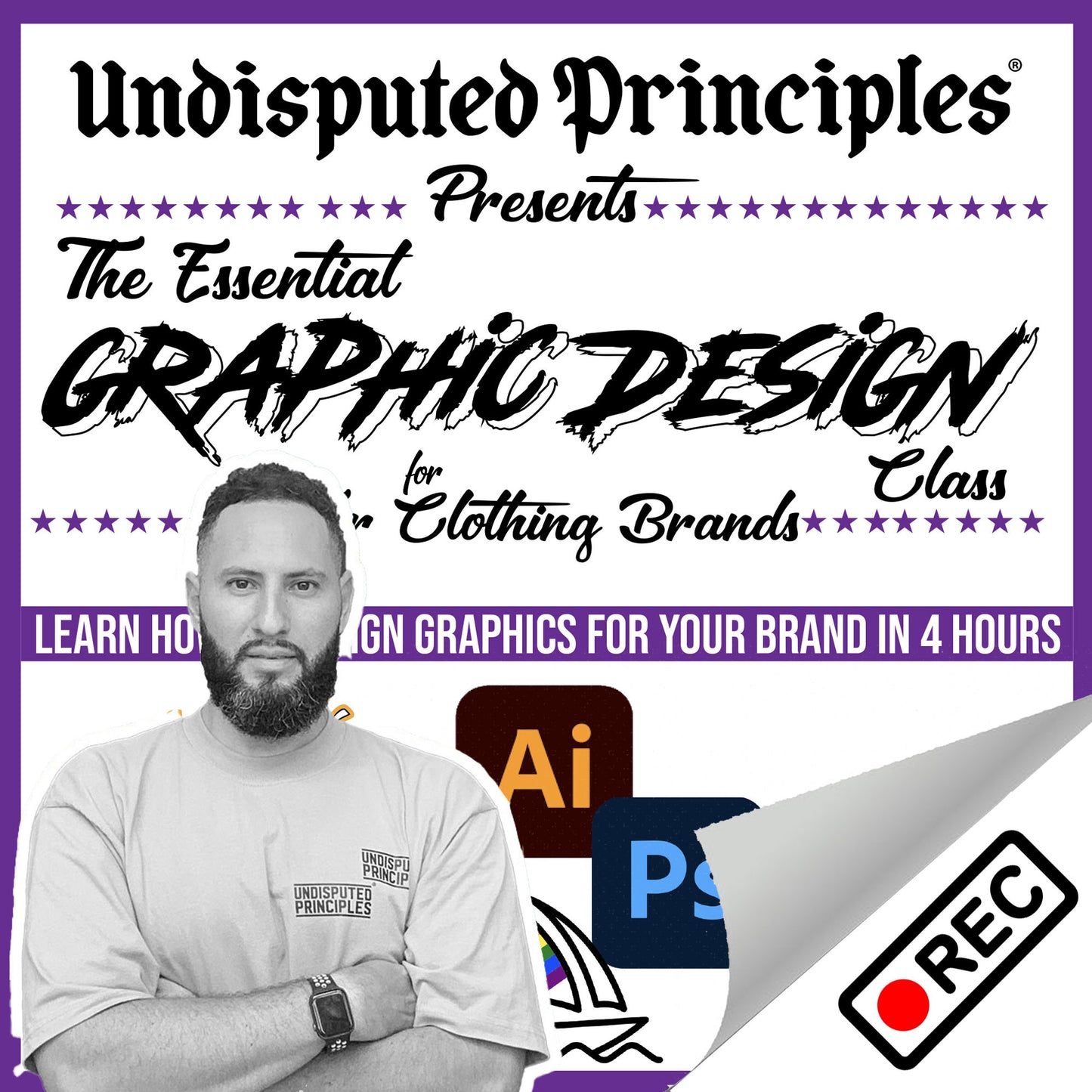 Recording: Learn Graphic Design for Clothing Brands in 1 Class