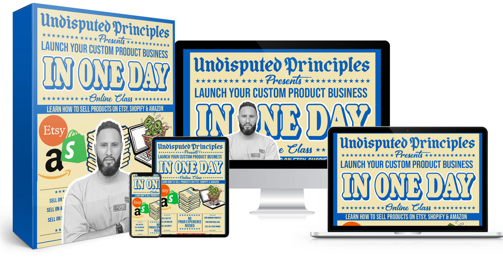 1-Day Online Custom Product Business Launch