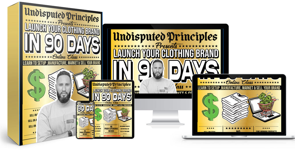 90-Day Apparel Brand Launch Group Class: One-Time Payment