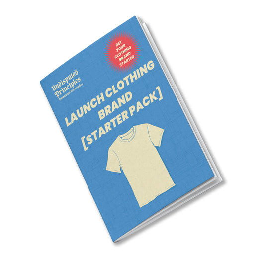 how to launch your clothing brand starter pack free 