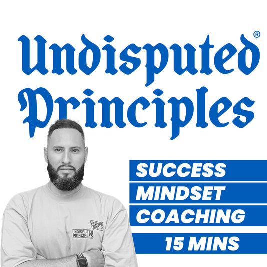 success mindset coaching session by gian from undisputed principles for 15 minutes
